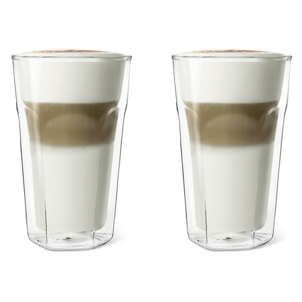 Leopold Vienna bicch.doppia par. Latte Macchiato 2er kit LV01516