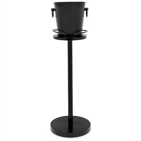 Leopold Vienna supporto per raffredda vino nero op. LV213004