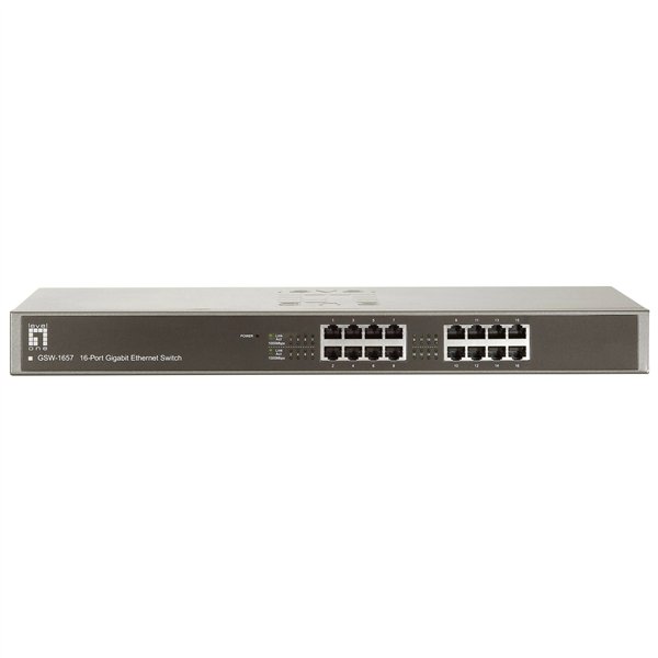 Level One GSW-1657 16-Port Gigabit Ethernet Switch