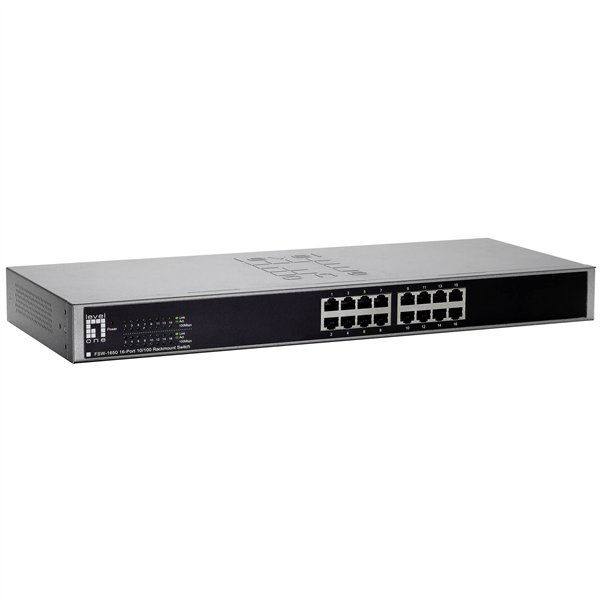 Level One FSW-1650 19  16-Port 10/100Mbps Switch