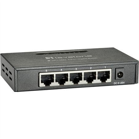 Level One GEU-0523 5-Port Gigabit Switch