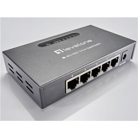 Level One GEU-0523 5-Port Gigabit Switch
