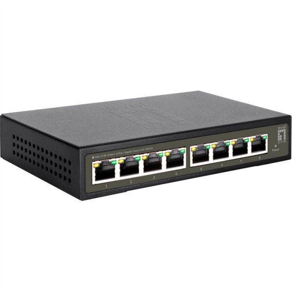 Level One GES-2108 8-Port Gigabit Smart Lite Switch