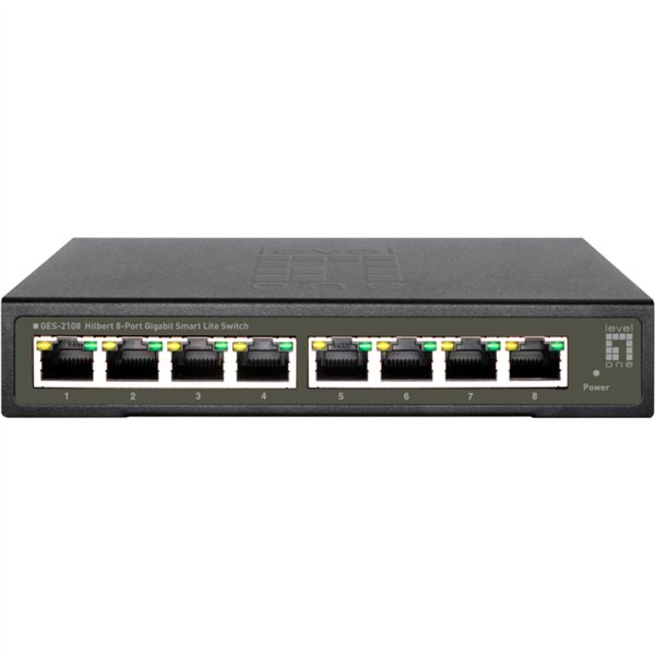 Level One GES-2108 8-Port Gigabit Smart Lite Switch