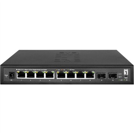 Level One GES-2110 Hilbert 10Port Gb Smart Lite Sw