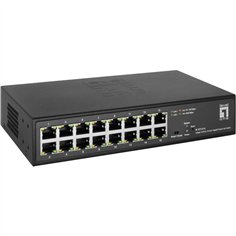 Level One GES-2216 Hilbert 16Port 10inch Gb Switch