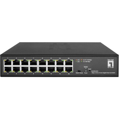 Level One GES-2216 Hilbert 16Port 10inch Gb Switch