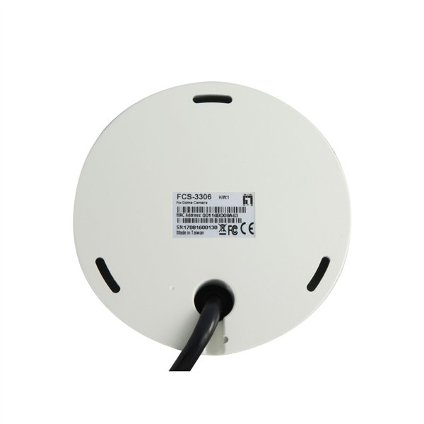 LevelOne FCS-3306 HUBBLE fissa telecam. rete dome IP  3MP