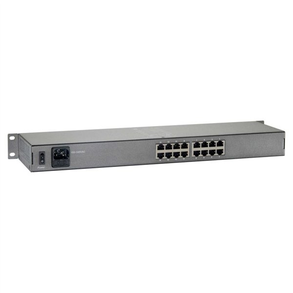 LevelOne FEP-1601W120 16-Port-Fast Ethernet-PoE-Switch