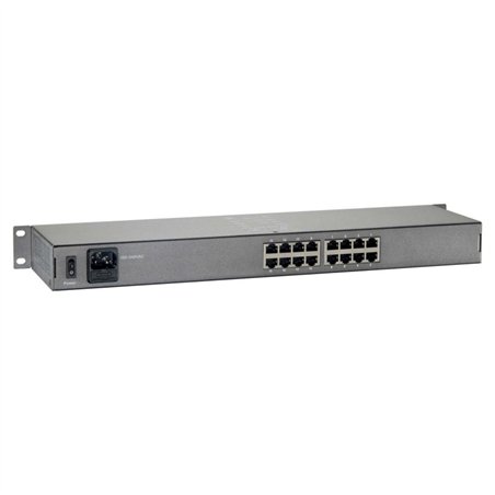 LevelOne FEP-1601W120 16-Port-Fast Ethernet-PoE-Switch