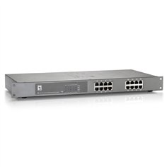 LevelOne FEP-1612W120 16-Port-Fast Ethernet-PoE-Switch