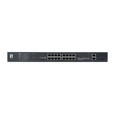 LevelOne FGP-2031 20-Port-Fast Ethernet-PoE-Switch