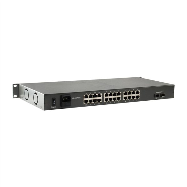 LevelOne FGP-2602W380 26-Port-Fast Ethernet-PoE-Switch