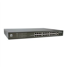LevelOne FGP-2831 28-Port-Fast Ethernet-PoE-Switch