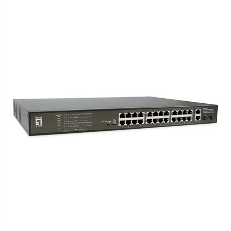 LevelOne FGP-2831 28-Port-Fast Ethernet-PoE-Switch