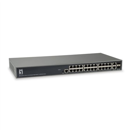 LevelOne GEL-2681 TURING 26-Port L3 Lite Managed Switch