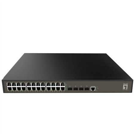 LevelOne GEL-2871 28-Port-L2+ Gigabit-Switch