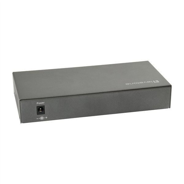 LevelOne GEP-0823 8-Port-Gigabit-PoE-Switch