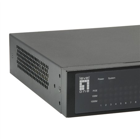 LevelOne GEP-1051 10-Port Smart-Gigabit-PoE-Switch