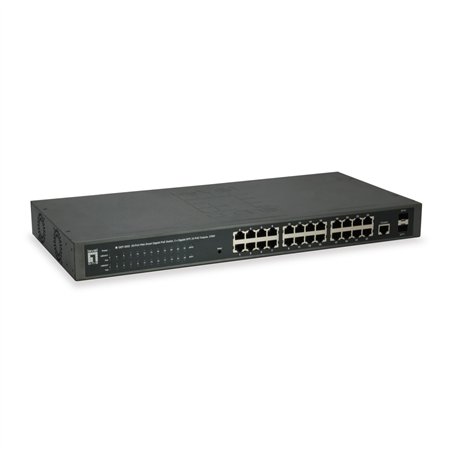 LevelOne GEP-2652 26-Port Smart-Gigabit-PoE-Switch
