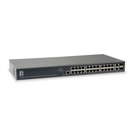 LevelOne GEP-2681 TURING 26-Port L3 Lite Gigabit Switch