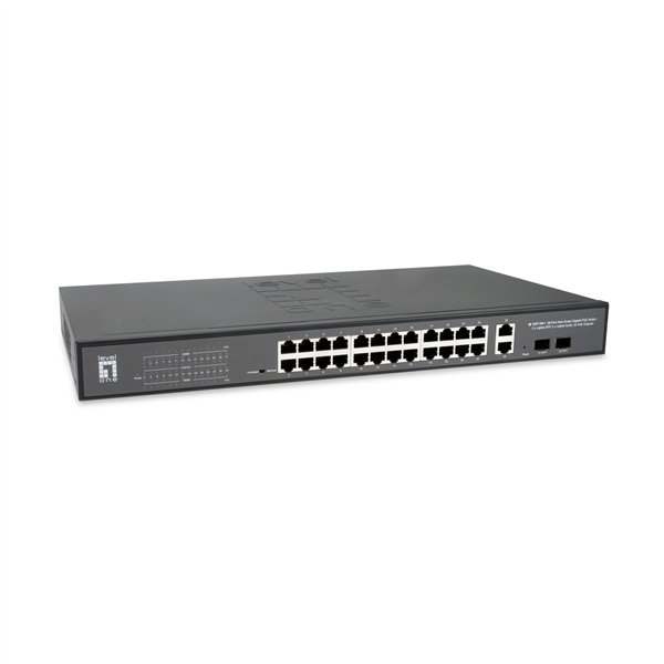LevelOne GEP-2841 28-Port Smart Gigabit PoE Switch