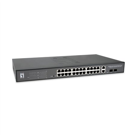 LevelOne GEP-2841 28-Port Smart Gigabit PoE Switch