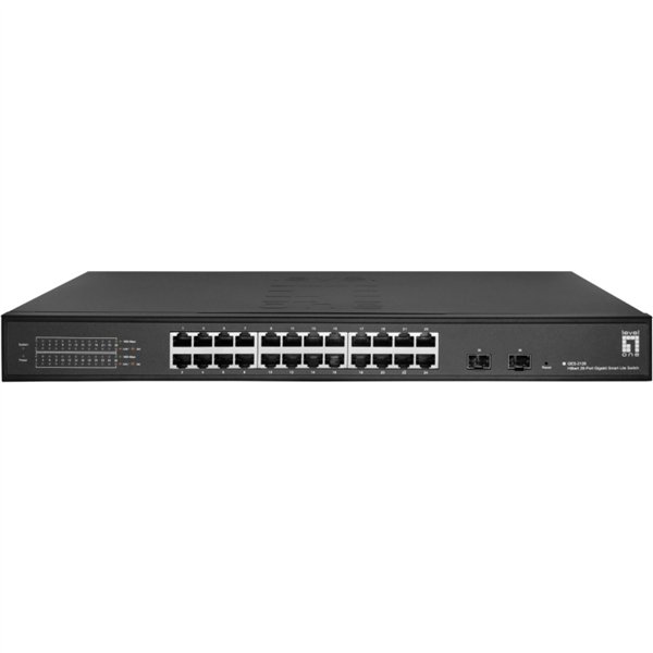 LevelOne GES-2126 Hilbert 26-Port Gigabit Smart Switch