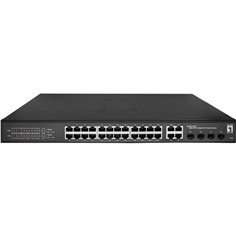 LevelOne GES-2128P Hilbert 28-Port Gigabit PoE Smart Switch