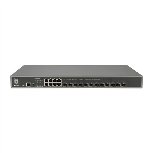 Level One GTL-2091 20-Port-L3 Managed-Gigabit-Switch