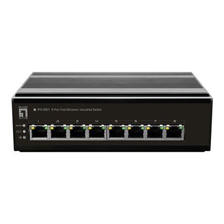 LevelOne IFS-0801 Industrial 8-Port Fast Ethernet Switch