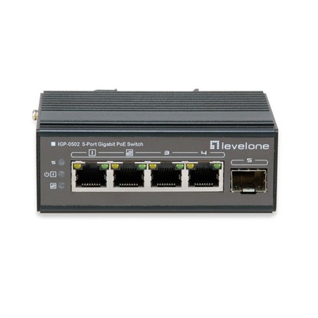 LevelOne IGP-0502 Industrial 5-Port Gigabit Switch