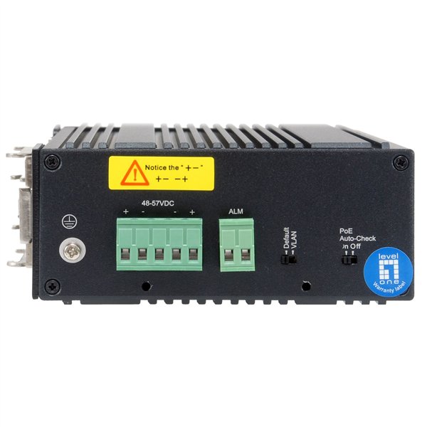 LevelOne IGP-1031 Industrial 10-Port Gigabit PoE Switch