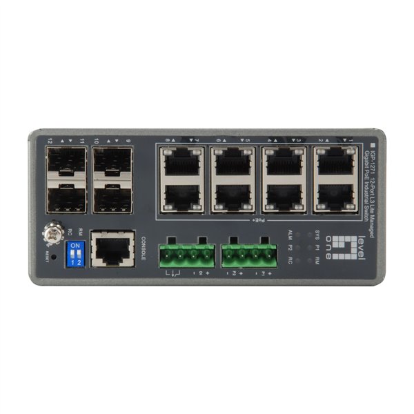LevelOne IGP-1271 TURING 12-Port L3 Lite Gigabit Switch