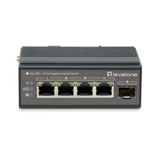 LevelOne IGU-0501 Industrial 5-Port-Gigabit-PoE-Switch