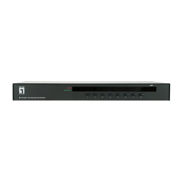 LevelOne KVM-3208 8-Port PS/2-USB VGA KVM