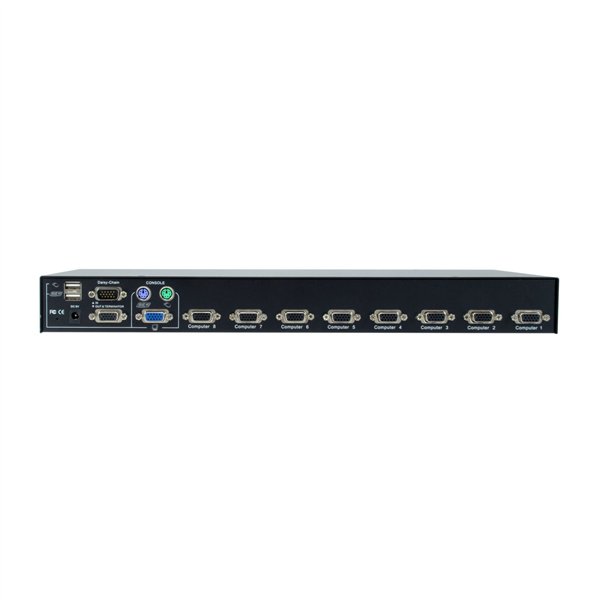 LevelOne KVM-3208 8-Port PS/2-USB VGA KVM