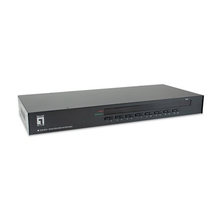 LevelOne KVM-3216 16-Port PS/2-USB VGA KVM