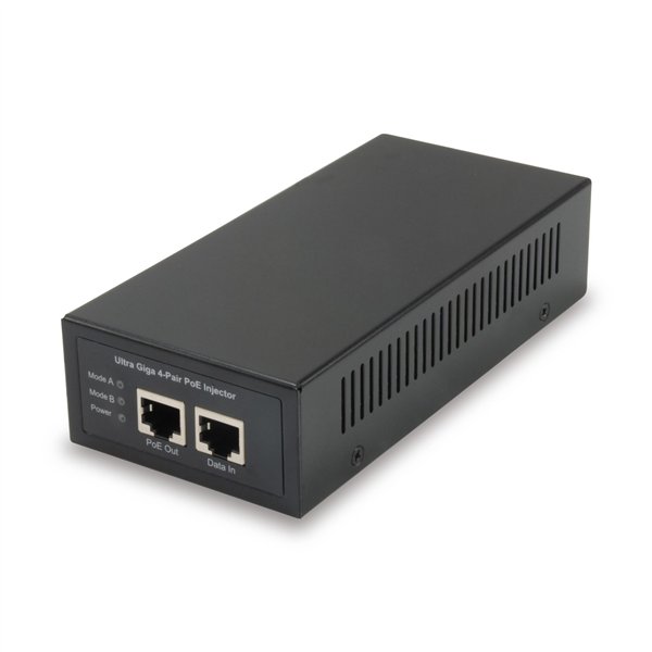 LevelOne POI-5001 Gigabit PoE Injektor, 60W, 802.3