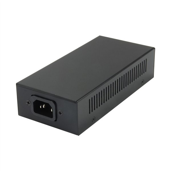 LevelOne POI-5001 Gigabit PoE Injektor, 60W, 802.3