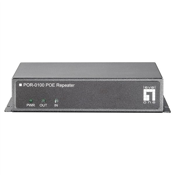 LevelOne POR-0100 PoE-Repeater, cascadable