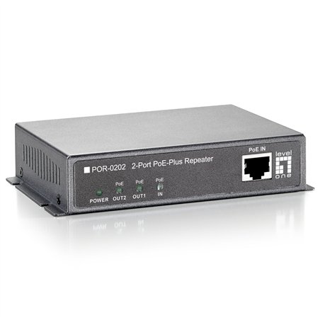 LevelOne POR-0202 2-Port PoE ripetitore