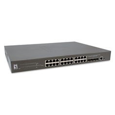 Level One GTP-2871 28-Port L3 Lite Managed Gigabit PoE Switch