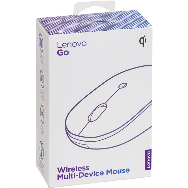 Lenovo Go grigio storm wireless mouse