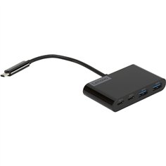 Lenovo Select USB tipo C 4-Port USB-Hub nero