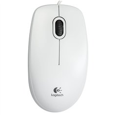 Logitech B100 Optical USB Mouse bianco OEM