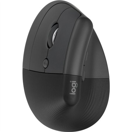 Logitech Lift Left Grafit mouse verticale ergonomico