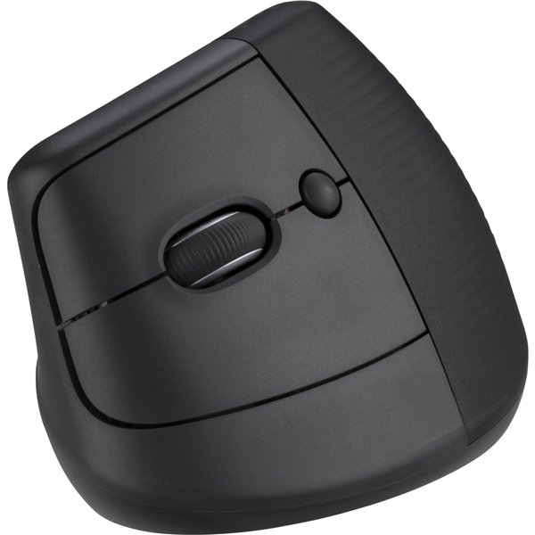 Logitech Lift Left Grafit mouse verticale ergonomico