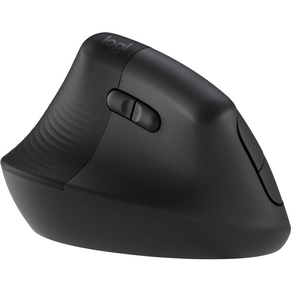 Logitech Lift Left Grafit mouse verticale ergonomico
