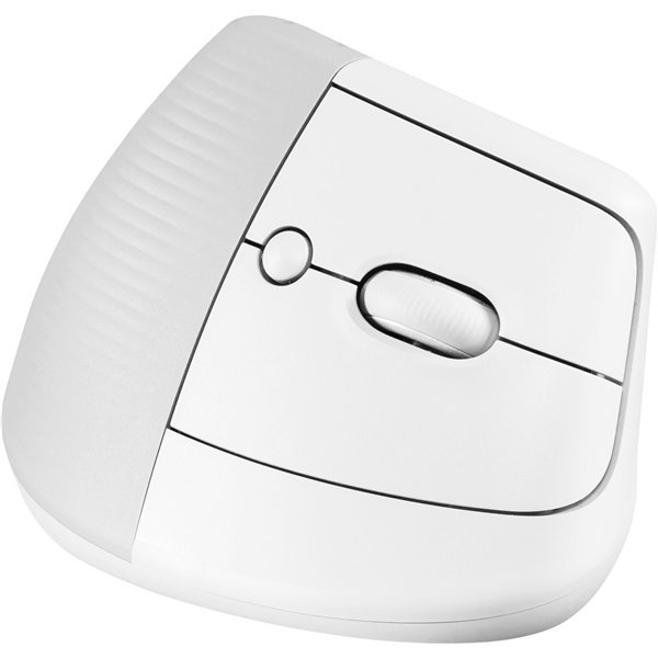 Logitech Lift bianco mouse ergonomico verticale